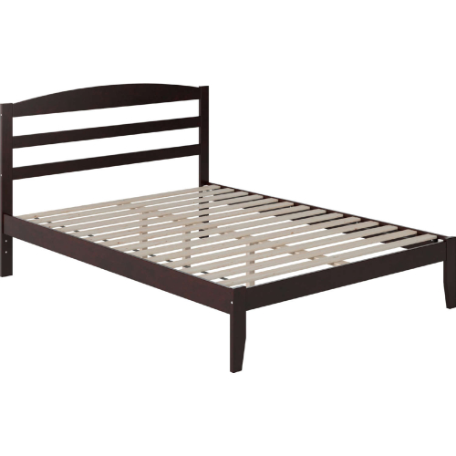 Warren Queen Platform Bed in Espresso Finish Wood