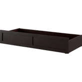 Island Queen Foot Underbed Drawer in Espresso Finish