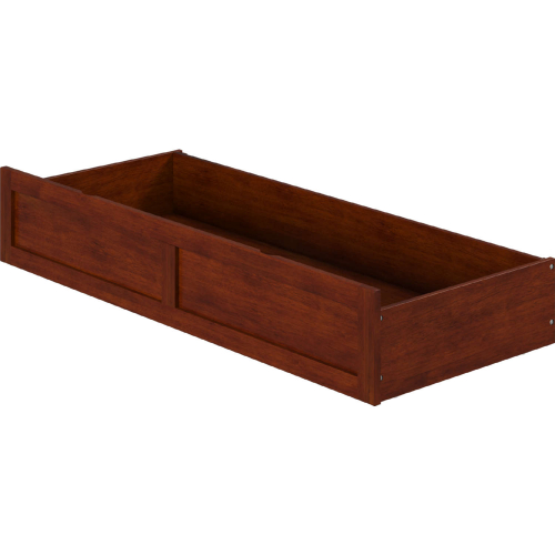 Urban Queen Foot Underbed Drawer in Walnut Finish