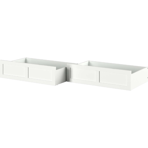 Island Twin Full Underbed Drawer in White