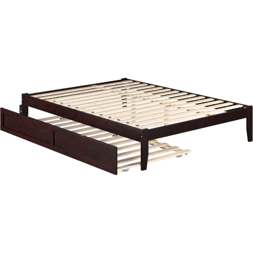 Colorado Queen Bed w/ Twin XL Trundle in Espresso