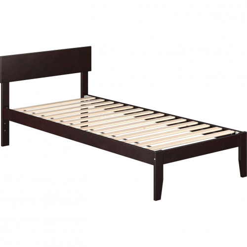 Boston Twin XL Bed in Espresso