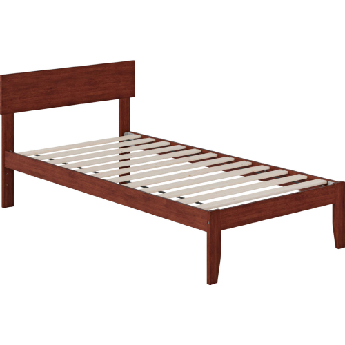 Boston Twin Bed in Walnut