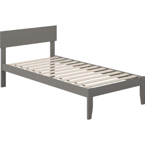 Boston Twin Bed in Grey