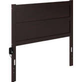 NoHo Full Headboard in Espresso Finish Wood