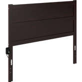 NoHo Queen Headboard in Espresso Finish Wood