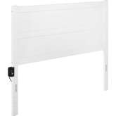 NoHo Queen Headboard in White Finish