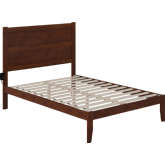 NoHo Full Bed in Walnut Finish