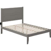 NoHo Full Bed in Grey Finish