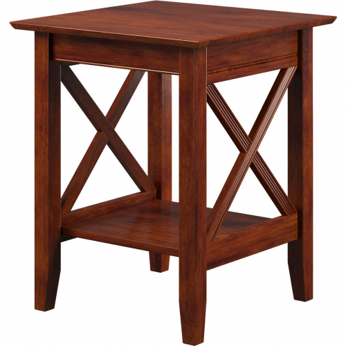 Lexi Printer Stand in Walnut Solid Eco Friendly Hardwood