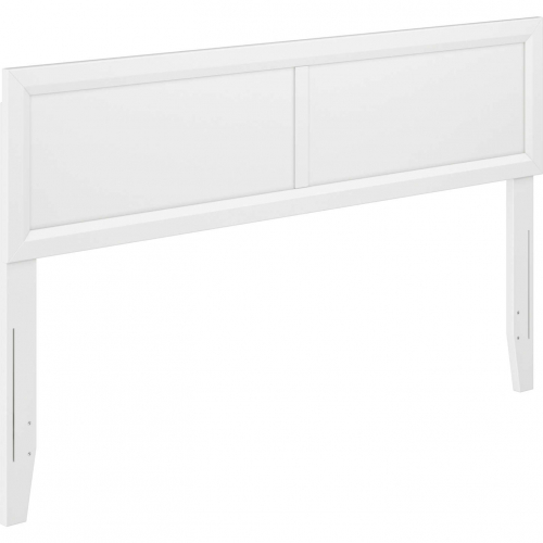 Sophia Queen Headboard in White Finish Solid Wood