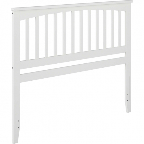 Mission Queen Headboard in White