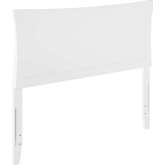 Metro Full Headboard in White