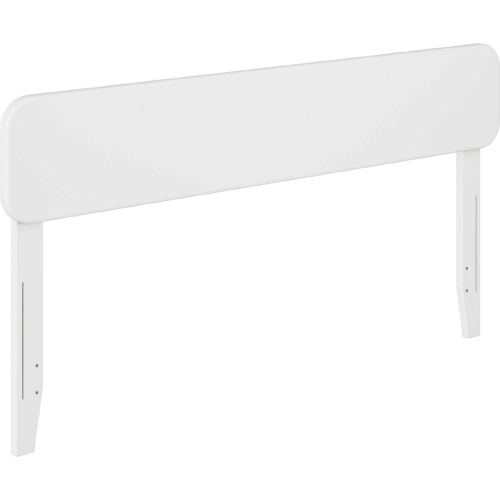 Florence Queen Headboard in White Finish Solid Wood