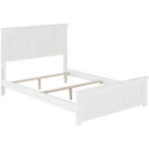 Nantucket Full Bed w/ Matching Footboard in White