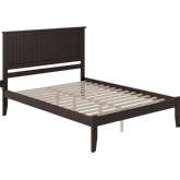 Nantucket King Bed w/ Open Footboard in Espresso