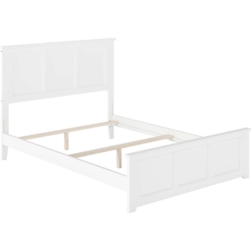 Madison Full Bed w/ Matching Footboard in White