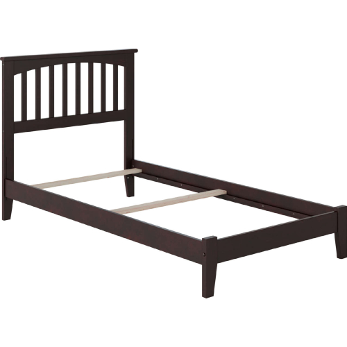 Mission Twin Traditional Bed in Espresso