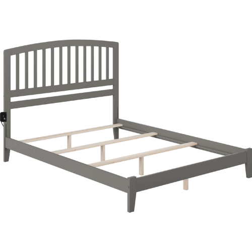 Richmond King Traditional Bed in Grey