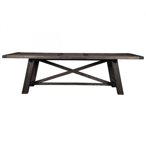 Newberry Extension Dining Table in Salvaged Grey