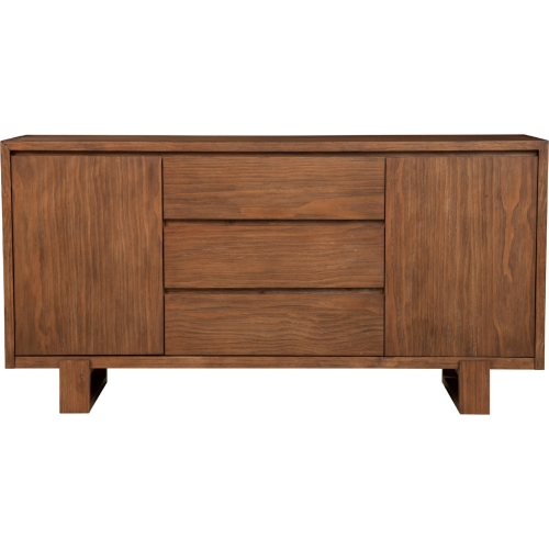 Ayala Sideboard in Antique Cappuccino Finish Wood