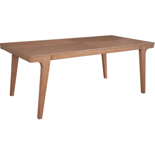 Olejo 78" Dining Table in Natural Finish Pine