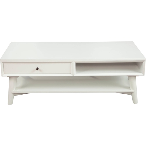 Flynn Coffee Table in White Finish