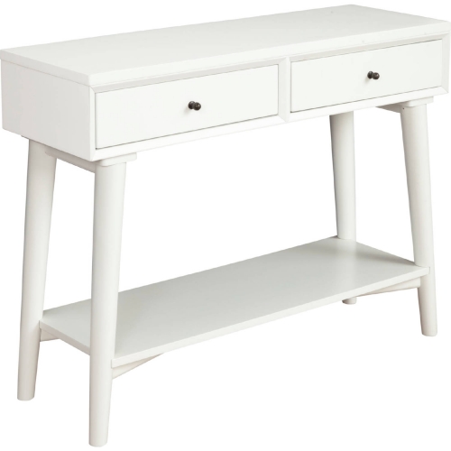 Flynn Console Table in White Finish