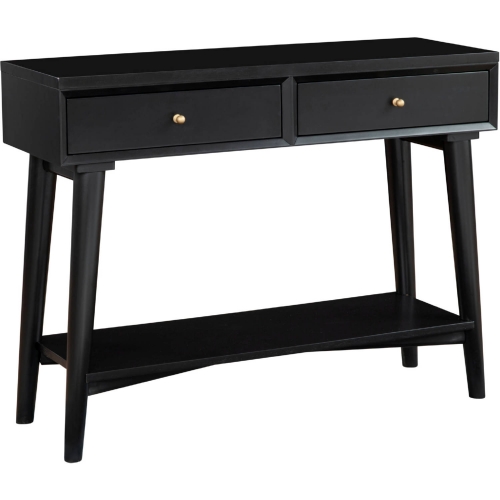 Flynn Console Table in Black Finish