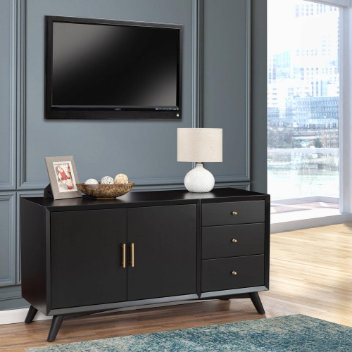 Flynn Sideboard in Black Finish