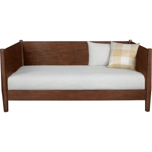 Flynn Twin Day Bed Frame in Walnut Finish