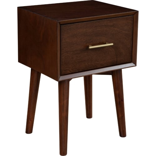 Flynn End Table in Walnut Finish