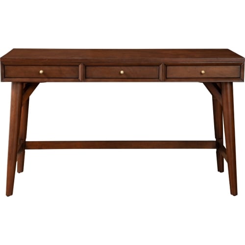 Flynn 52" Desk in Walnut Finish