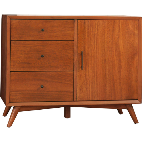 Flynn Accent Cabinet in Acorn Brown Finish