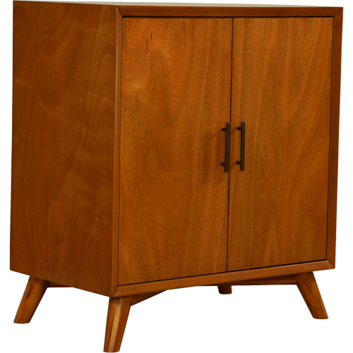 Flynn 36" Bar Cabinet in Acorn Finish Wood