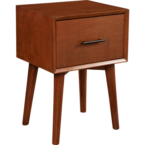 Flynn End Table in Acorn Finish