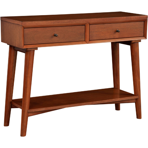 Flynn Console Table in Acorn Finish