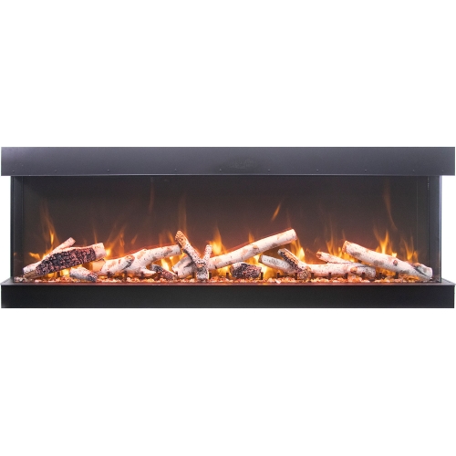 Tru View XT XL Smart 88" Indoor Outdoor 3 Sided Electric Fireplace w/ WIFI