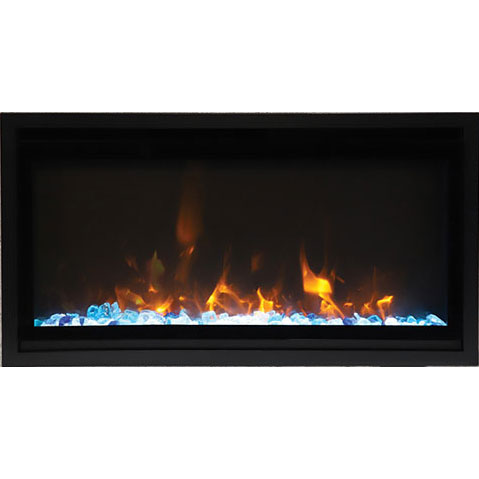 Panorama 30" Extra Slim Indoor Outdoor Electric Fireplace with WIFI