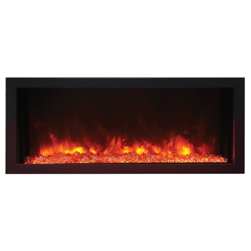 Panorama 40" Extra Slim Indoor Outdoor Electric WiFi Enabled Fireplace