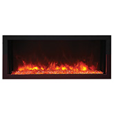 Panorama 40" Extra Slim Indoor Outdoor Electric WiFi Enabled Fireplace