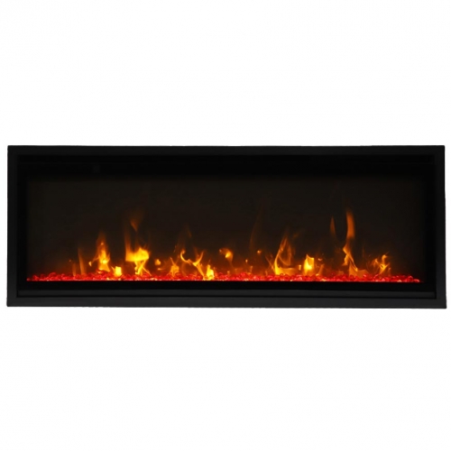 Panorama 50" Extra Slim Indoor Outdoor Electric WiFi Enabled Fireplace