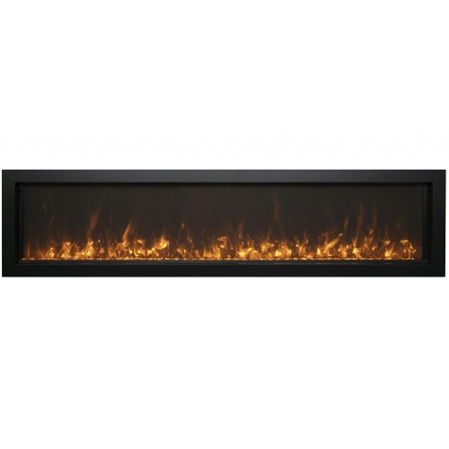 Panorama 88" Slim Electric Indoor Outdoor WiFi Enabled Fireplace