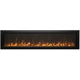 Panorama 72" Slim Electric Indoor Outdoor WiFi Enabled Fireplace