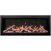 SYMMETRY 50" Bespoke Indoor Outdoor Electric WiFi & Bluetooth Fireplace