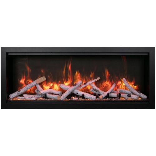 SYMMETRY 60" Bespoke Indoor Outdoor Electric WiFi & Bluetooth Fireplace