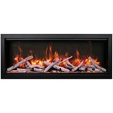 SYMMETRY 60" Bespoke Indoor Outdoor Electric WiFi & Bluetooth Fireplace