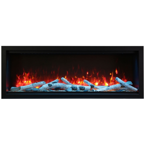 SYMMETRY-XT 60" Extra Tall Built In Glass Electric Fireplace w/ WiFi & Remote