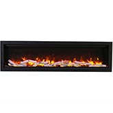 SYMMETRY 74" Bespoke Indoor Outdoor Electric WiFi & Bluetooth Fireplace