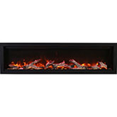 SYMMETRY 88" Bespoke Indoor Outdoor Electric WiFi & Bluetooth Fireplace